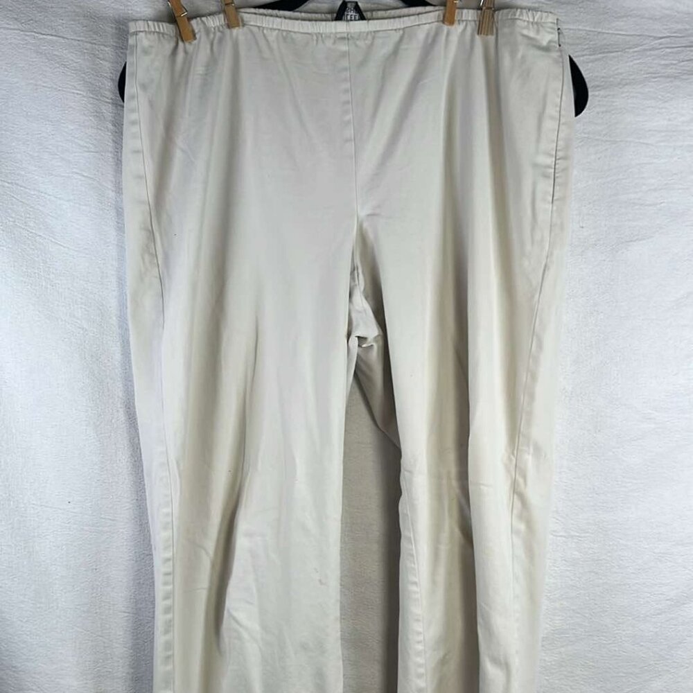 Eileen Fisher Stretch‎ Waist Ankle Chino's 36X26***SEE DESCRIPTION/PHOTOS